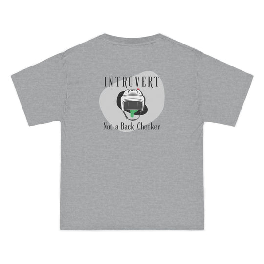 "Introvert, Not A Back Checker" -  Beefy-T® T-Shirt