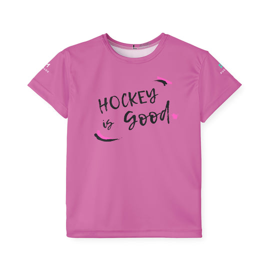 "Hockey Is Good" - Kids Sports T-Shirt