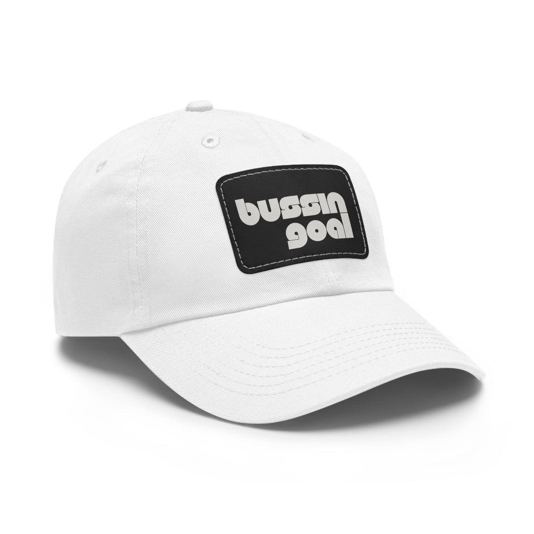 "Bussin Goal" - Leather Patch Hat