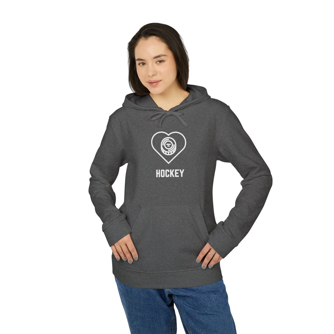 "Heart Around Hockey" adidas ® Hoodie