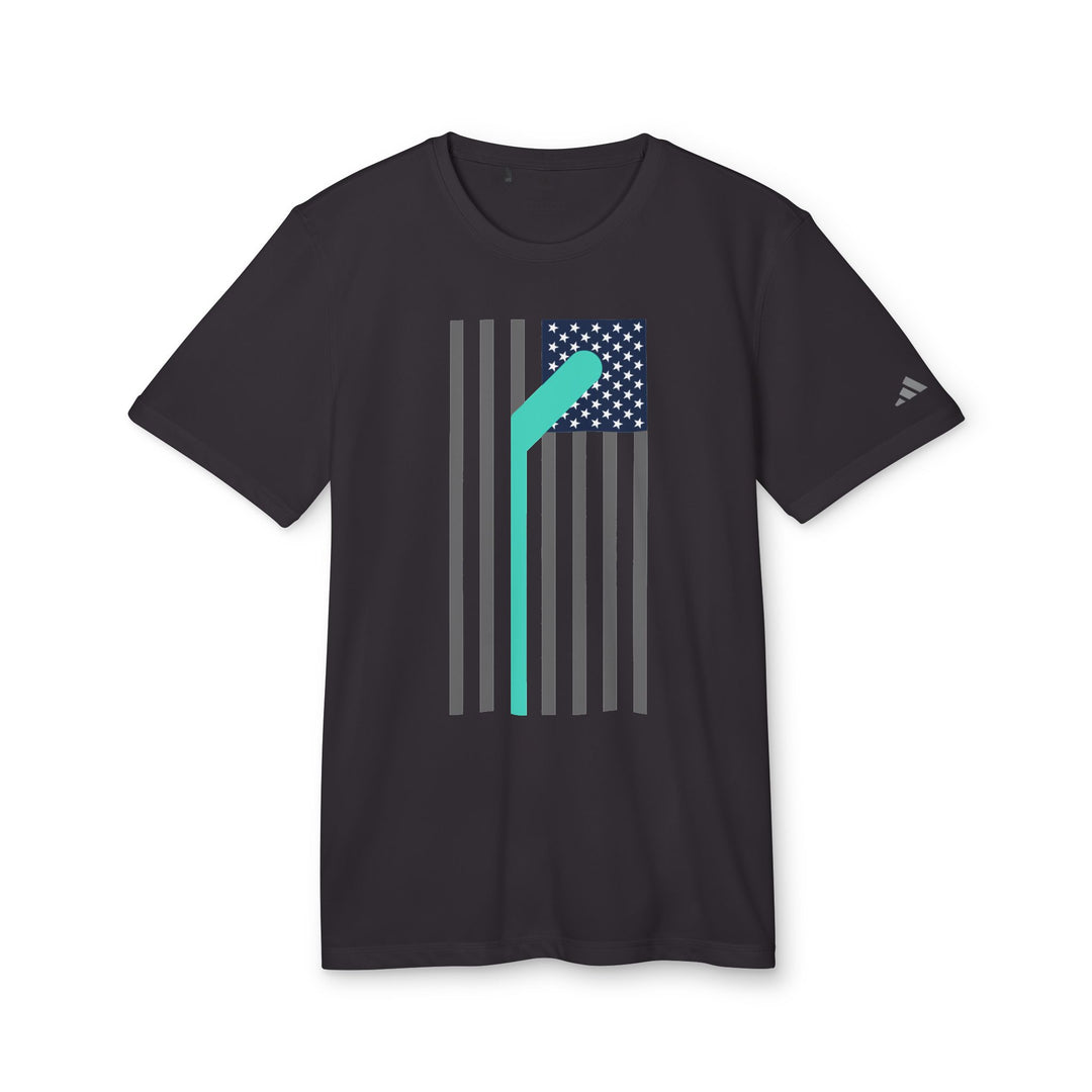 "Stick Over Flag" - adidas Sport T-shirt