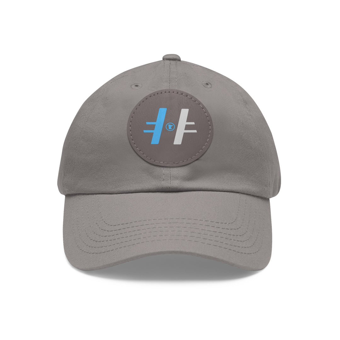 "H1 Hockey Logo" -  Leather Patch (Round)