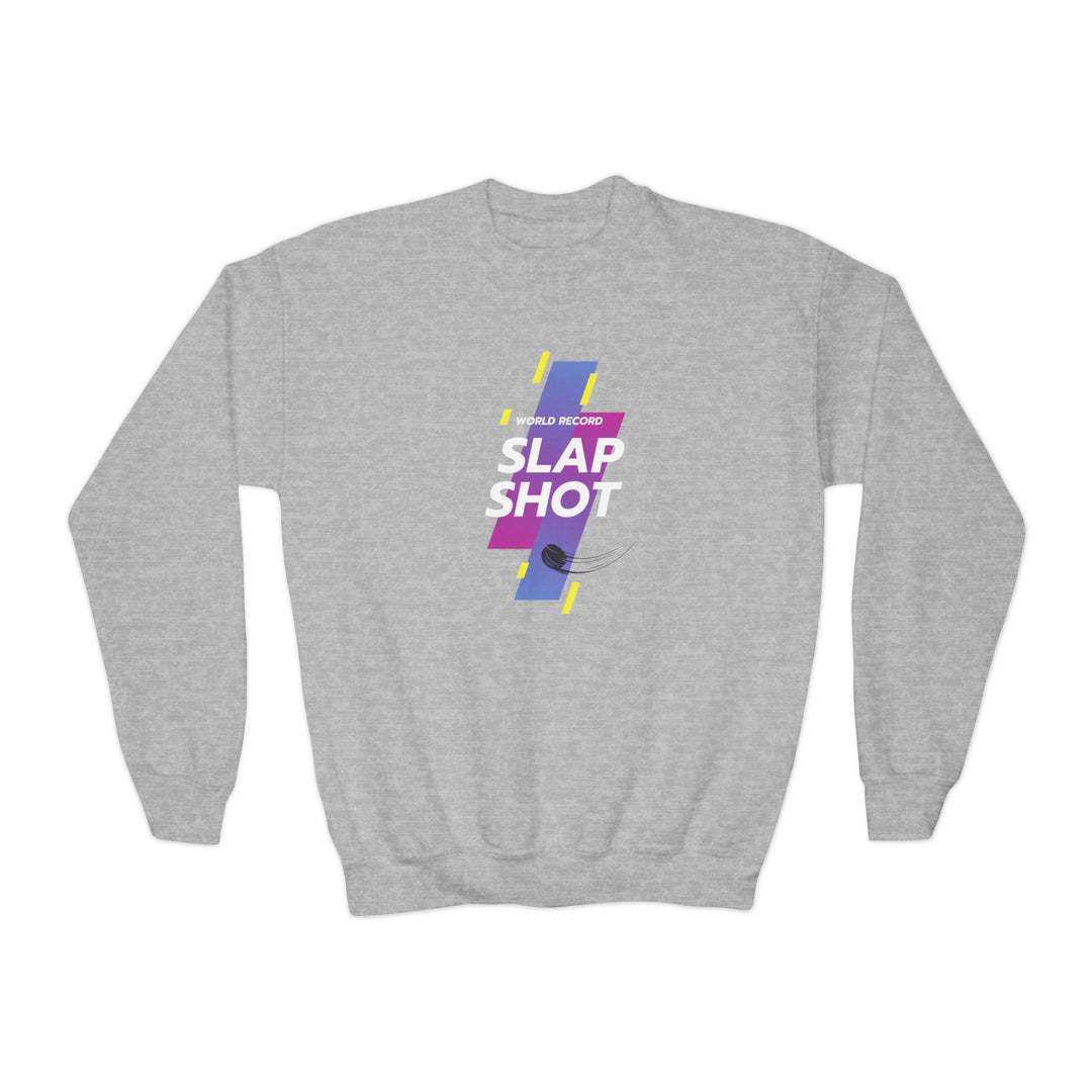 "World Record Slapshot" - Youth Sweatshirt