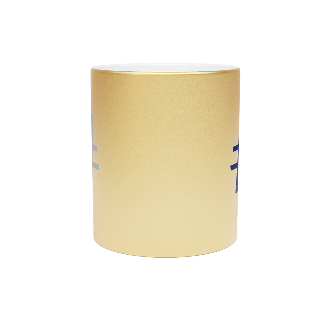 "Royals" - Metallic Mug (Silver\Gold)