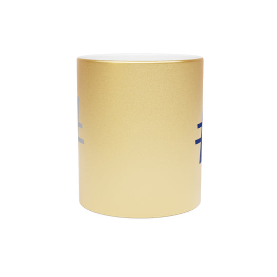 "Royals" - Metallic Mug (Silver\Gold)