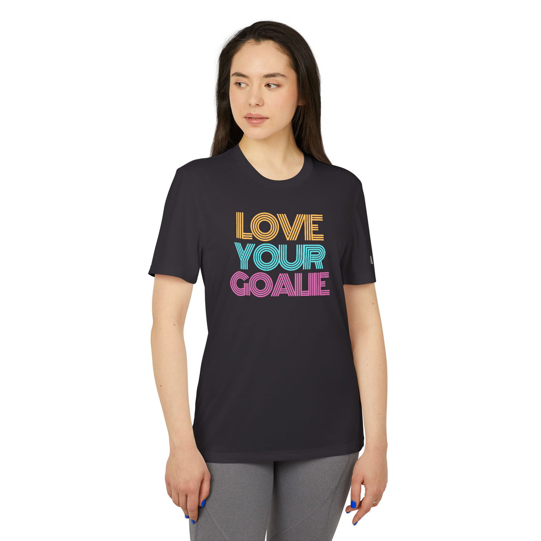 "Love Your Goalie" - adidas Sport T-shirt