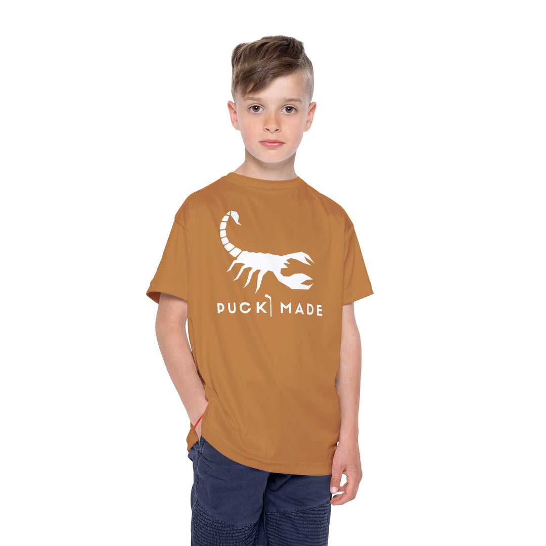 "PuckMade - Scorpion" Kids Sports T-Shirt