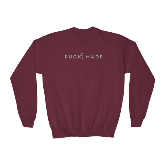 "PuckMade - Ice & Steel" - Youth Sweatshirt