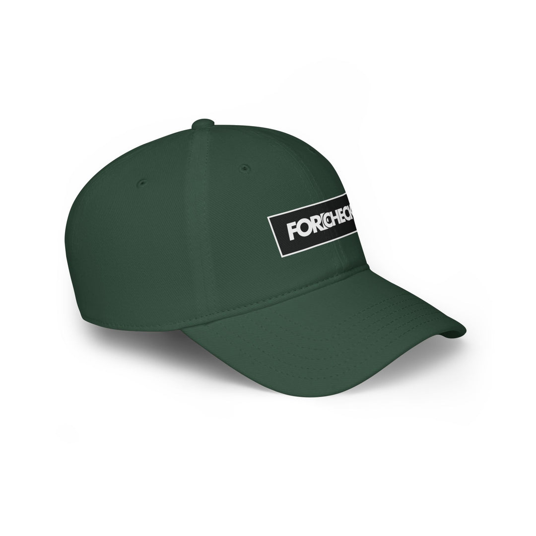 "Forecheck" Low Profile Cap