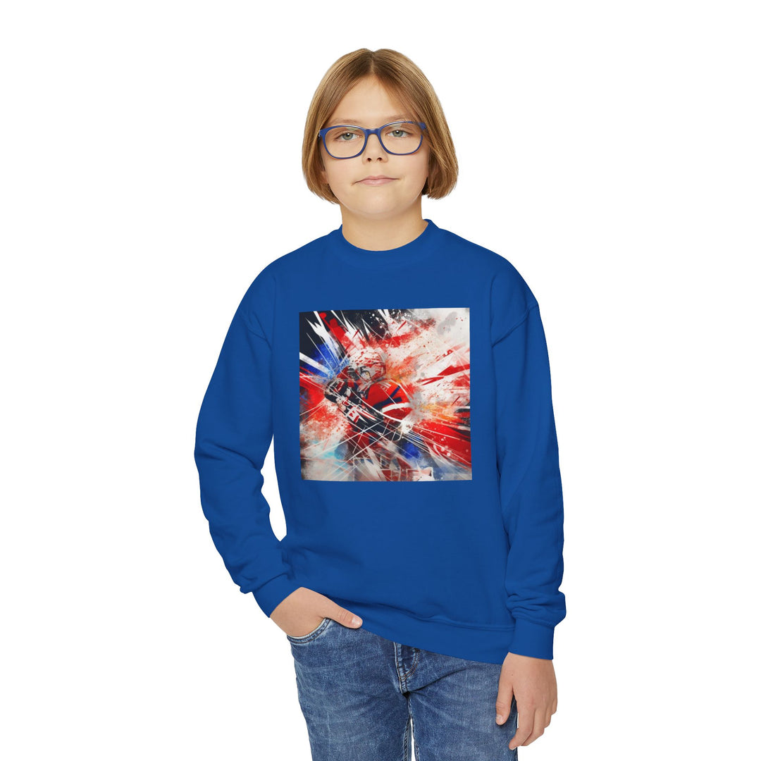 "Hockey Explosion" - Youth Sweatshirt