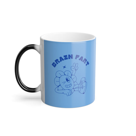 "Brain Fart" - Color Morphing Mug, 11oz (Beta)