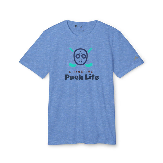 "Living The Puck Life" - adidas Sport T-shirt