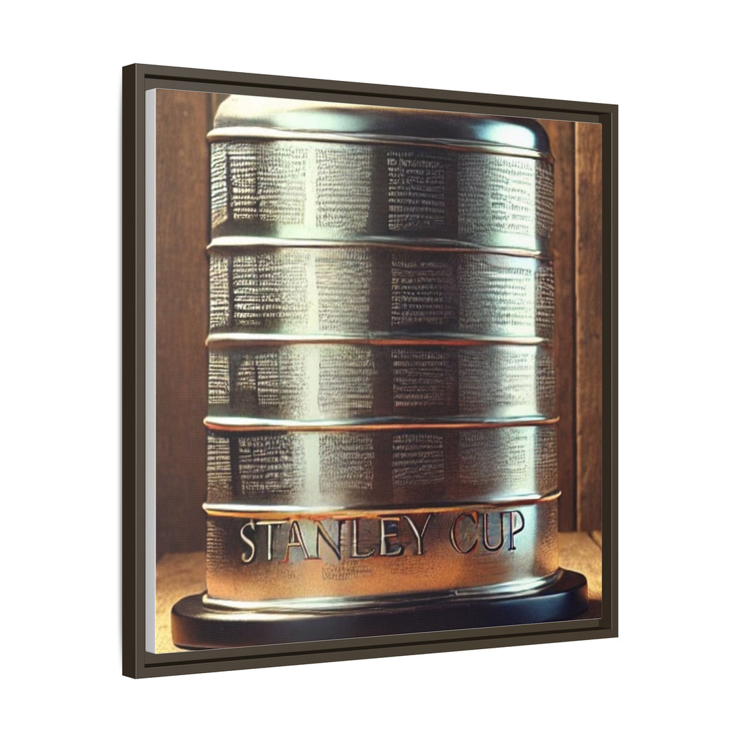"Vintage Cup"  - Matte Canvas, Framed