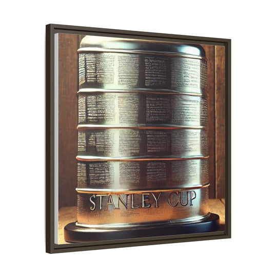 "Vintage Cup"  - Matte Canvas, Framed