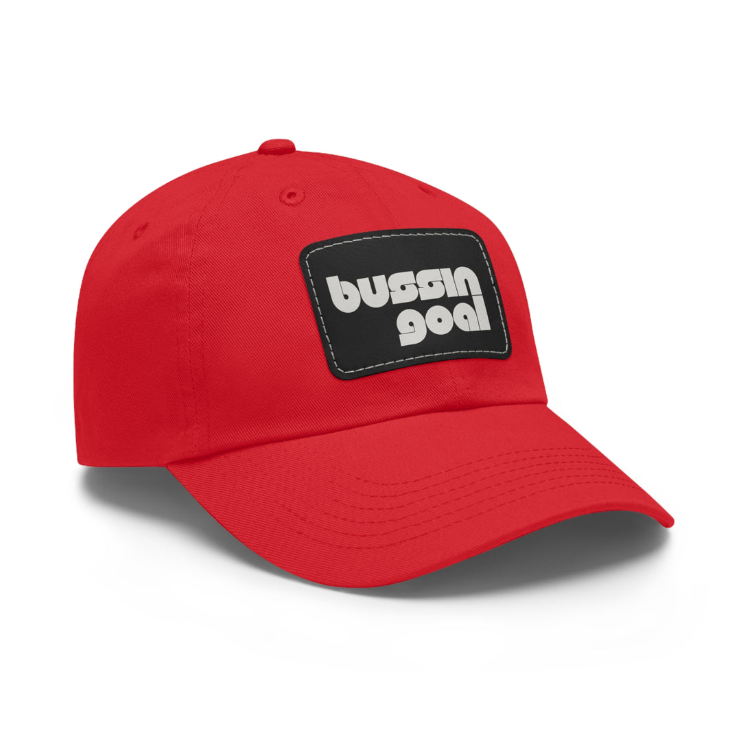 "Bussin Goal" - Leather Patch Hat