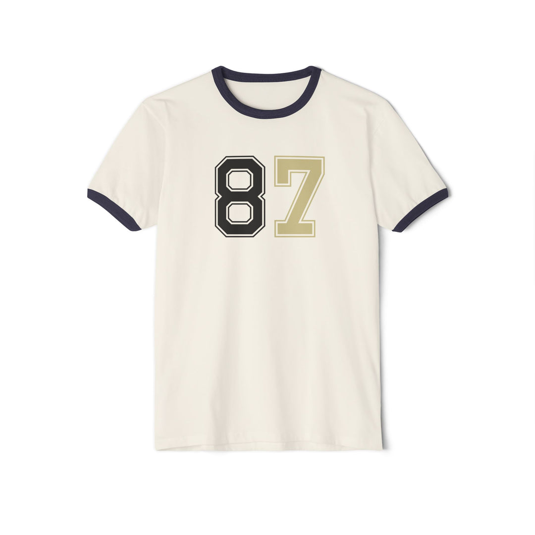 "#87 - Crosby" - Cotton Ringer T-Shirt