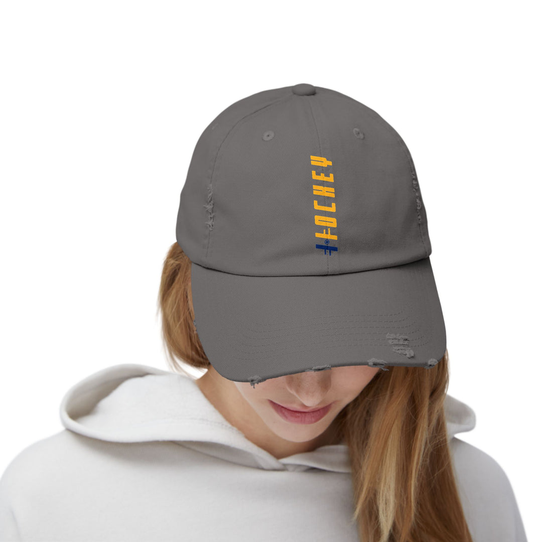 "Trojans" -  Hat Distressed