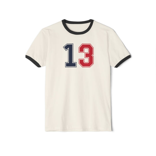 "#13 - Gaudreau" - Cotton Ringer T-Shirt