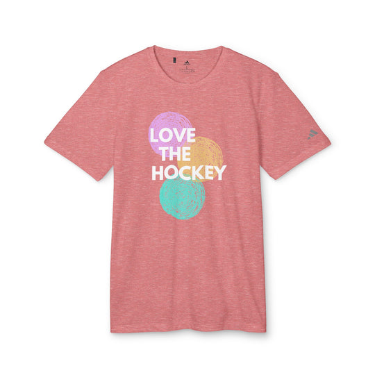 "Love The Hockey" - adidas® Sport T-shirt