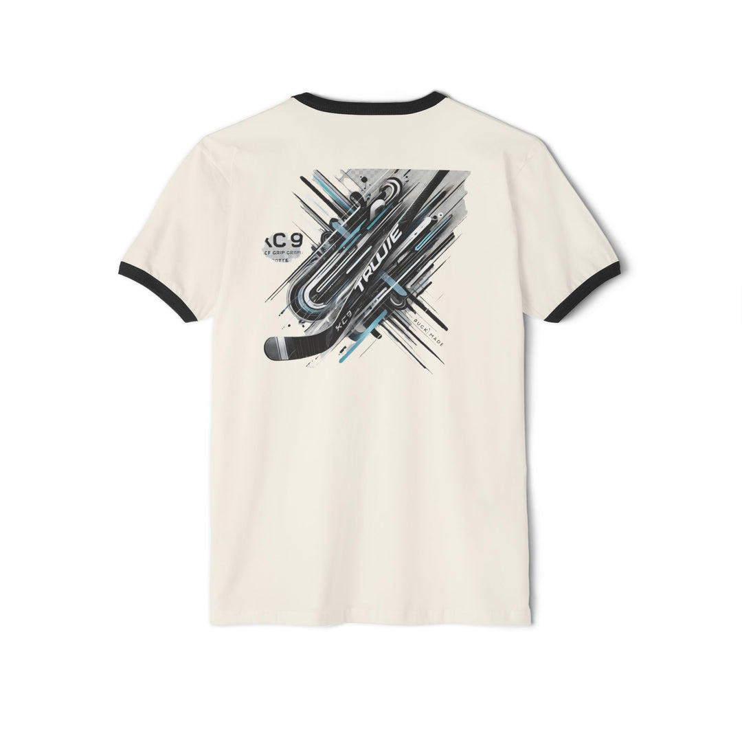 "2019 -  TRUE XC9 ACF Grip Composite" - Cotton Ringer T-Shirt