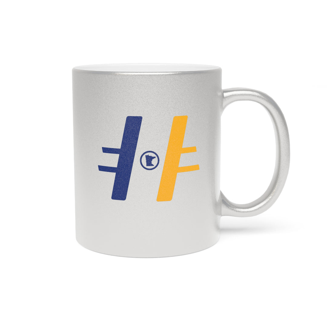 "Trojans" - Metallic Mug (Silver\Gold)