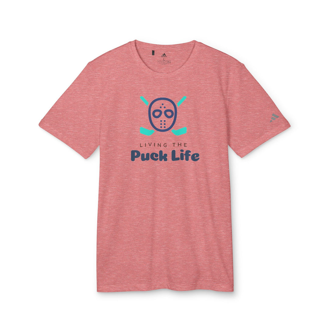 "Living The Puck Life" - adidas Sport T-shirt