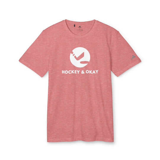 "Hockey And Okay" - adidas Sport T-shirt