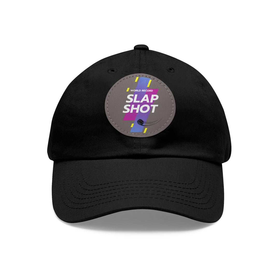 "Slap Shot" -  Leather Patch (Round)