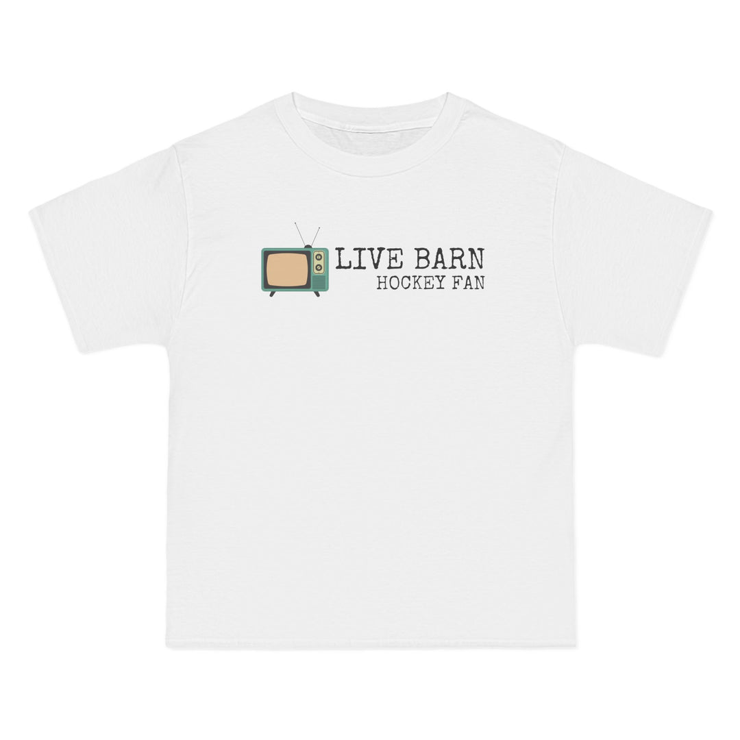 "Live Barn Hockey Fan" -  Beefy-T® T-Shirt