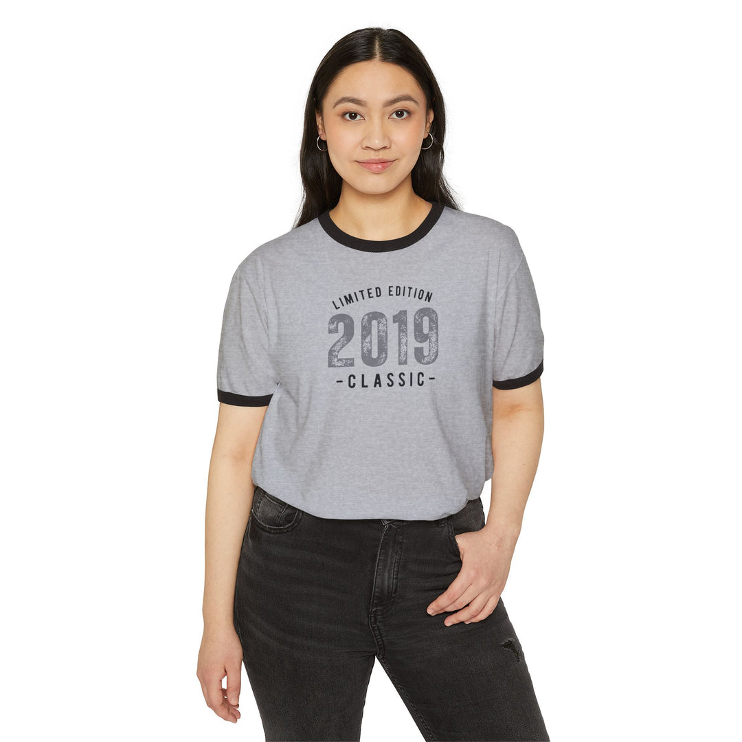 "2019 -  TRUE XC9 ACF Grip Composite" - Cotton Ringer T-Shirt