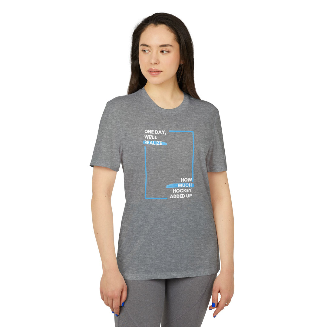 "One Day, We'll Realize" - adidas® Sport T-shirt