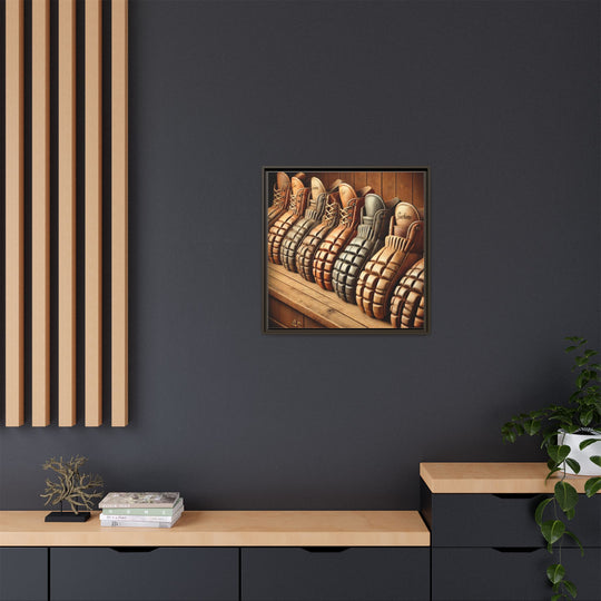 "Vintage Gloves"  - Matte Canvas, Framed