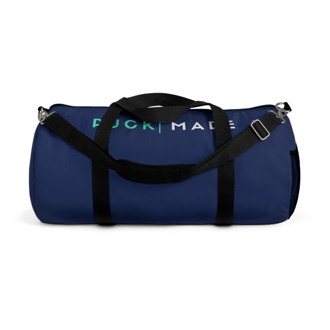 PuckMade - Navy Duffel Bag