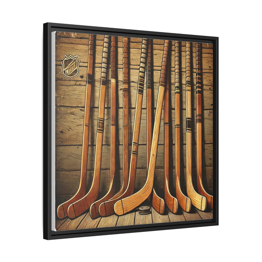 "Vintage Sticks"  - Matte Canvas, Framed