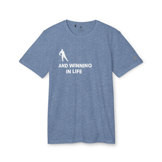 "And Winning In Life" - adidas Sport T-shirt