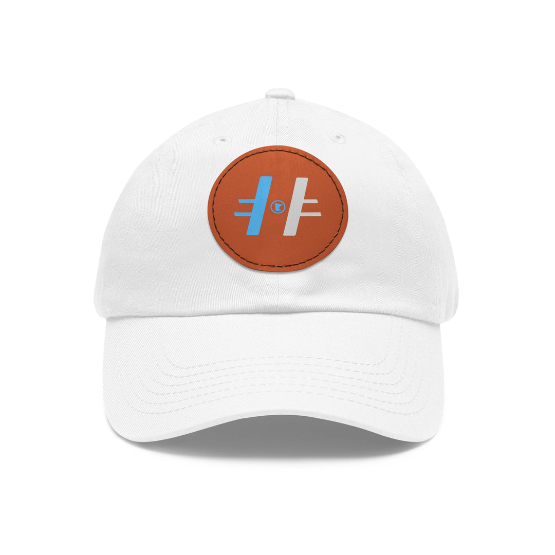 "H1 Hockey Logo" -  Leather Patch (Round)