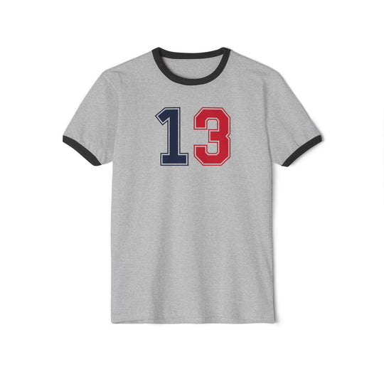 "#13 - Gaudreau" - Cotton Ringer T-Shirt