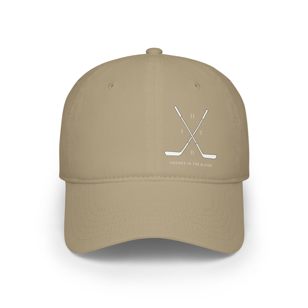 "Hockey In The Blood" -  Low Profile Cap