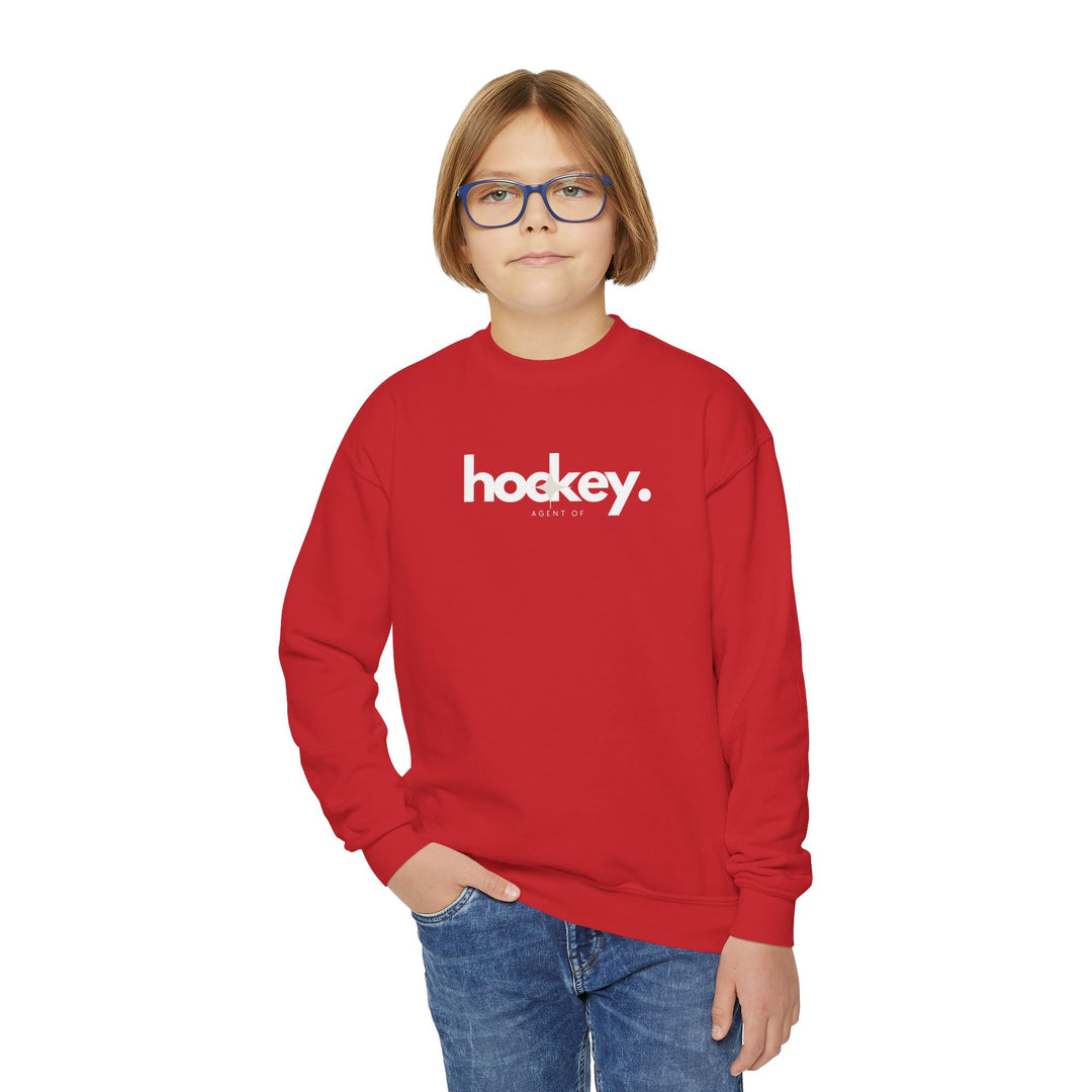 "Agent Of Hockey" - Youth Sweatshirt