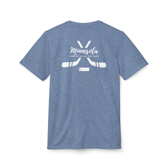 "Land of 10,000 Ice Rinks" - adidas Sport T-shirt