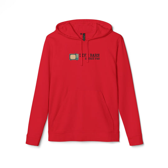 "Live Barn Hockey Fan" - adidas ® Hoodie